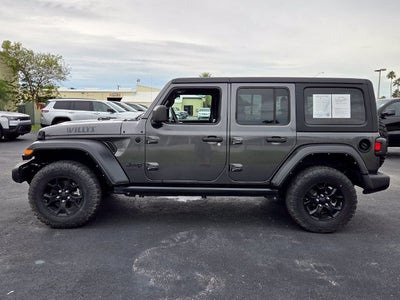 2022 Jeep Wrangler Unlimited Willys Sport