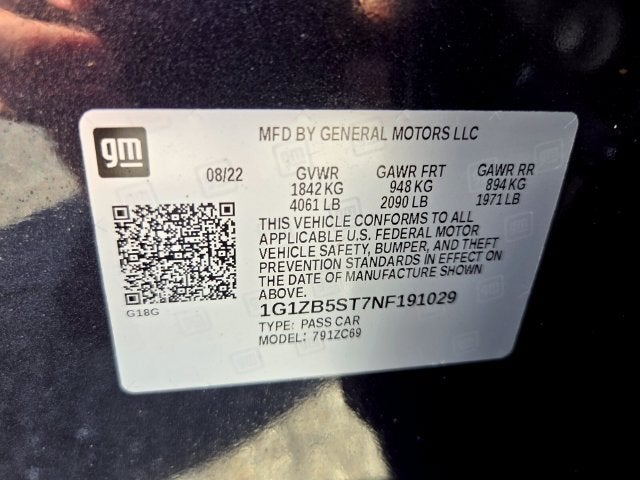 2022 Chevrolet Malibu LS