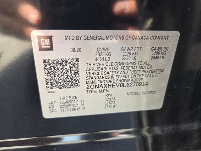 2020 Chevrolet Equinox LS
