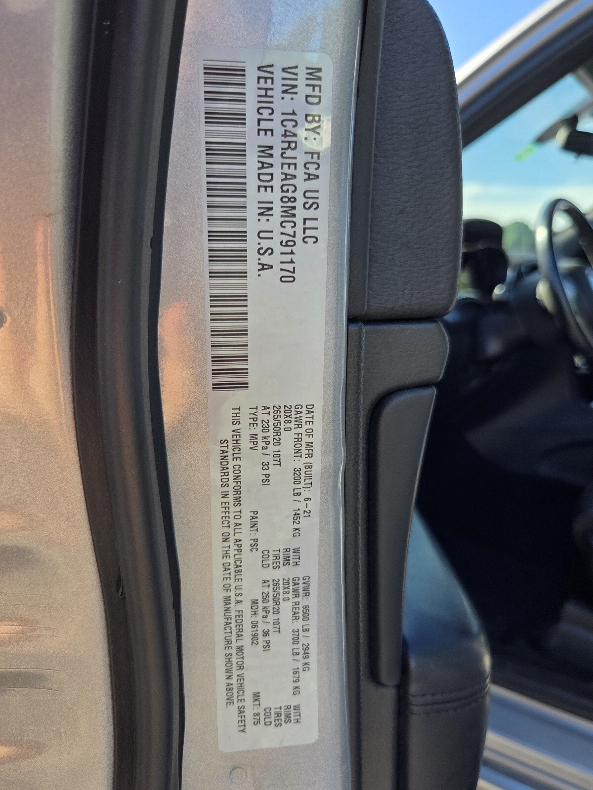 2021 Jeep Grand Cherokee Laredo X 4x2