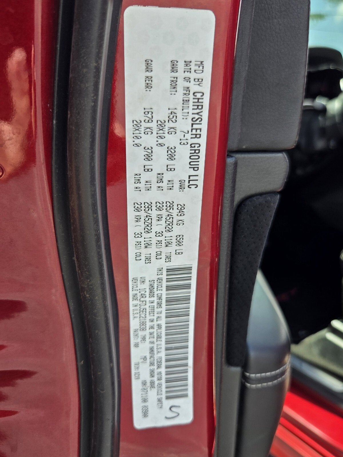 2014 Jeep Grand Cherokee SRT8