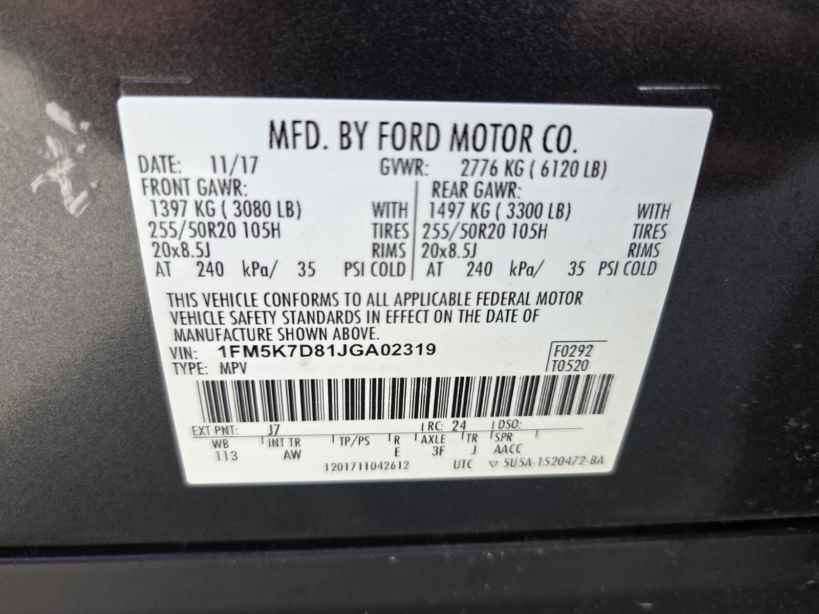 2018 Ford Explorer XLT