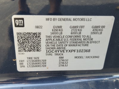 2023 Chevrolet Silverado 3500 HD High Country DRW