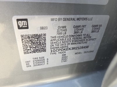2024 Chevrolet Silverado 1500 LT (2FL)