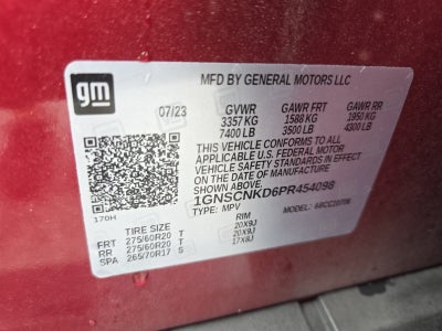 2023 Chevrolet Tahoe LT