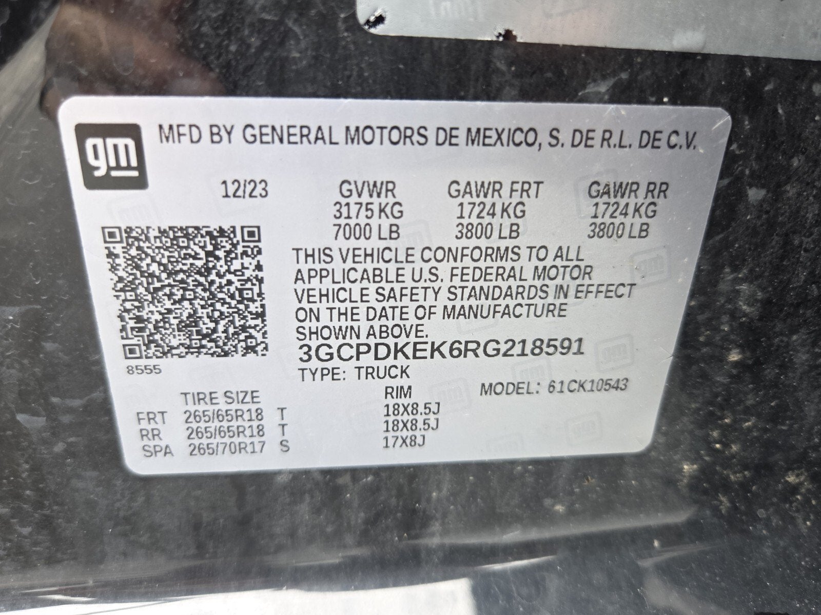 2024 Chevrolet Silverado 1500 LT (2FL)
