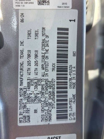 2024 Toyota Tundra SR5
