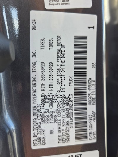 2024 Toyota Tundra SR5