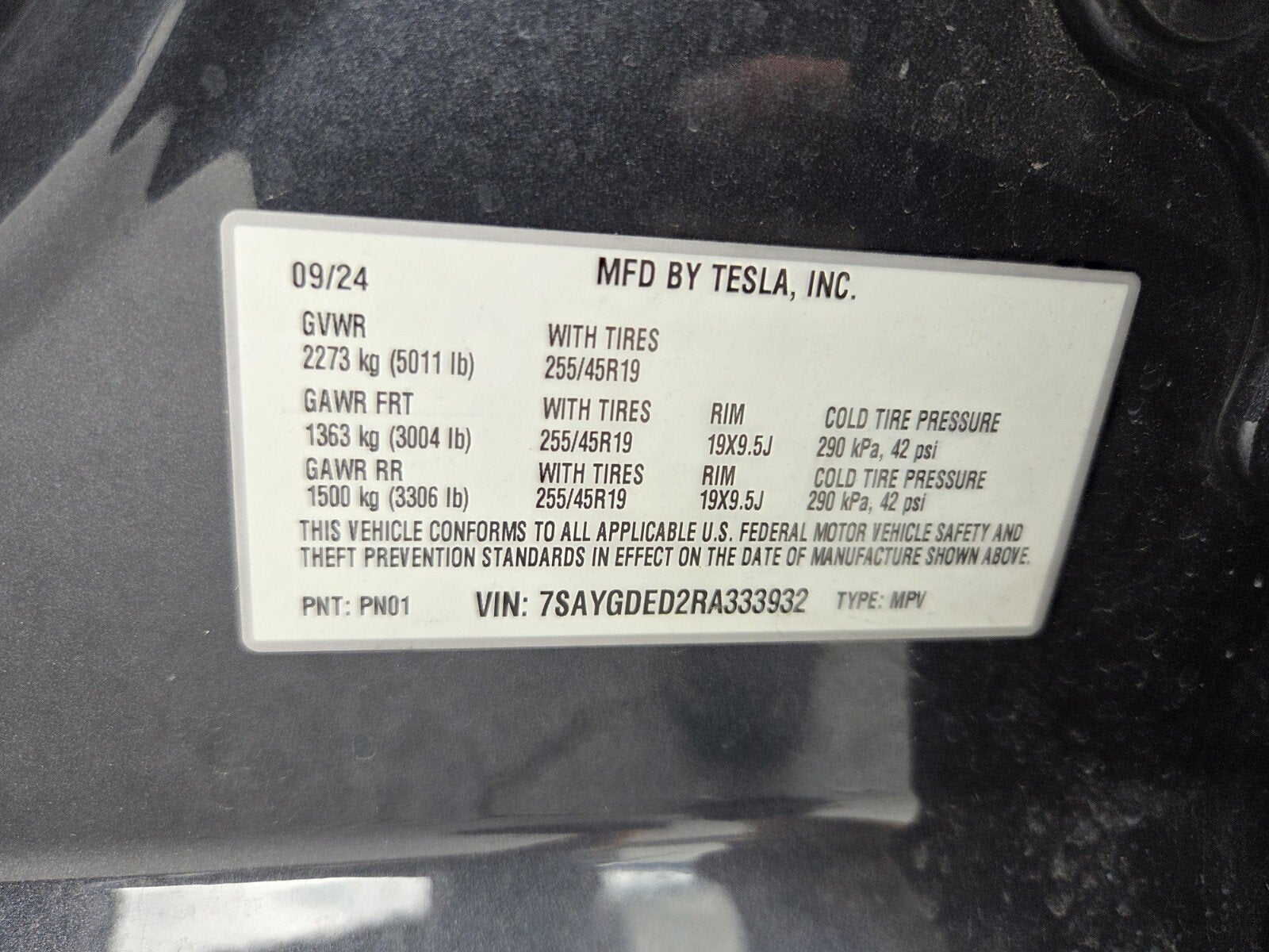 2024 Tesla Model Y Base