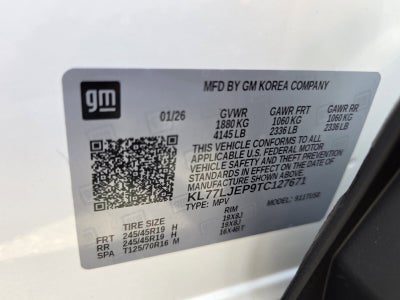 2026 Chevrolet Trax 2RS