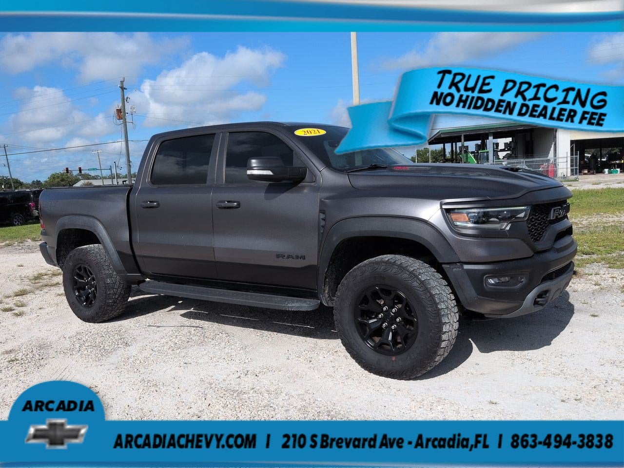 2021 RAM 1500 TRX Crew Cab 4x4 5'7" Box