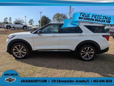 2025 Ford Explorer Platinum