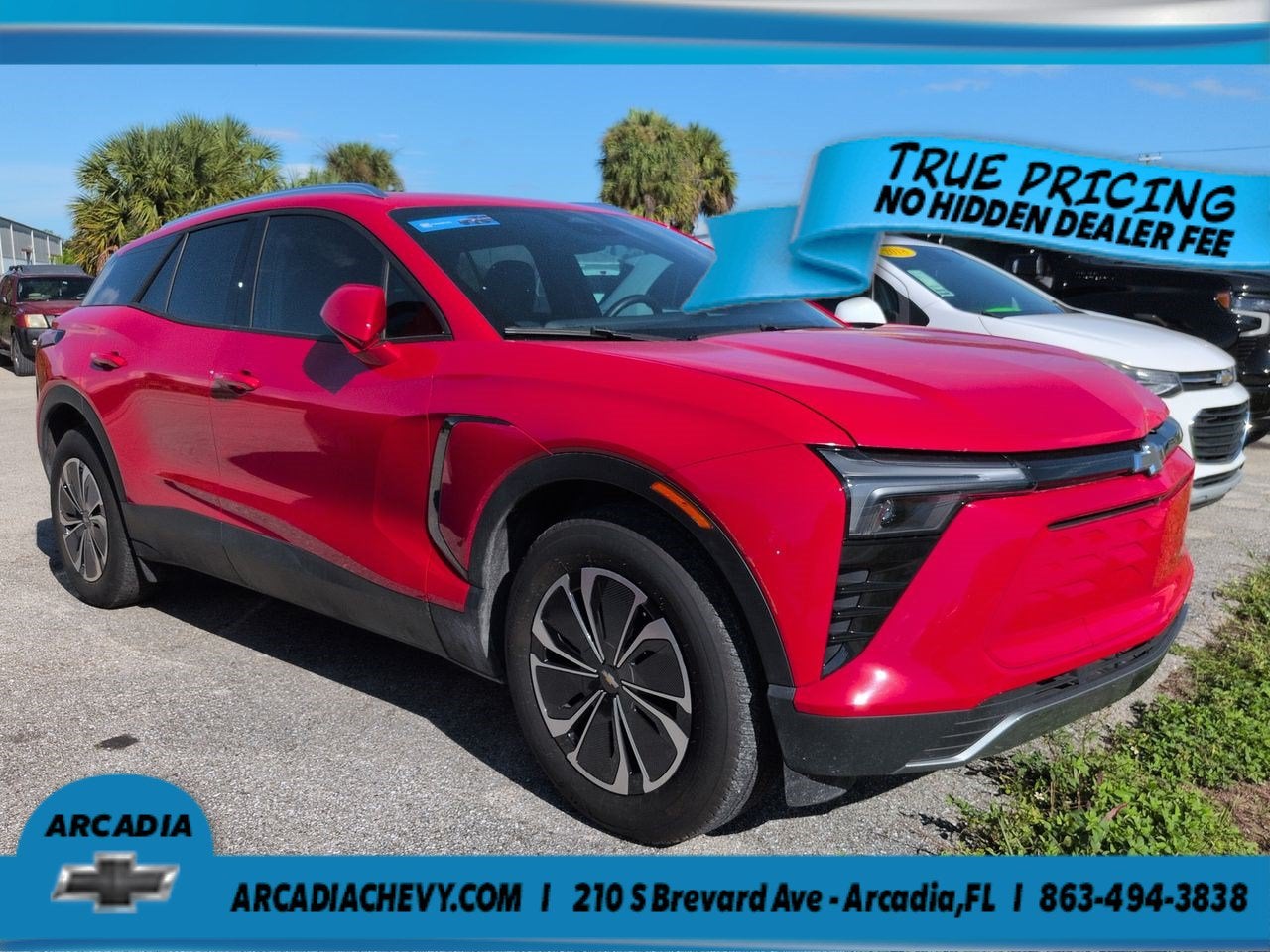 Used 2024 Chevrolet Blazer EV LT with VIN 3GNKDBRJ3RS258627 for sale in Quincy, FL