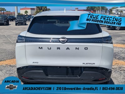 2025 Nissan Murano Platinum