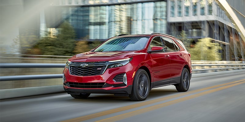Chevrolet Equinox driving