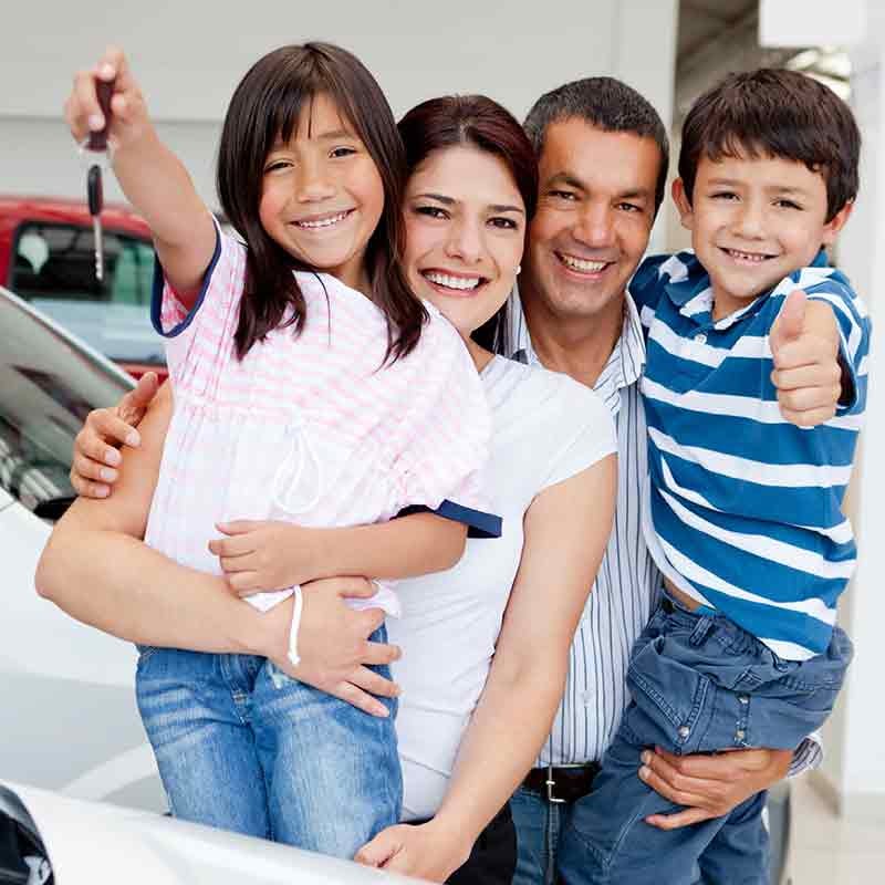 Plattner's Quincy Chevrolet in QUINCY FL family with their new car keys